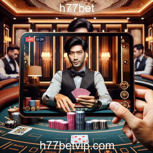 A Emoção do Cassino Ao Vivo no h77bet