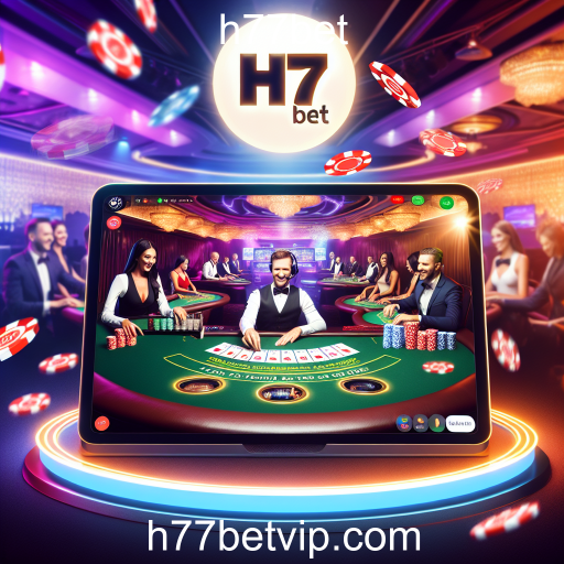 A Experiência Imersiva do Cassino Ao Vivo no h77bet